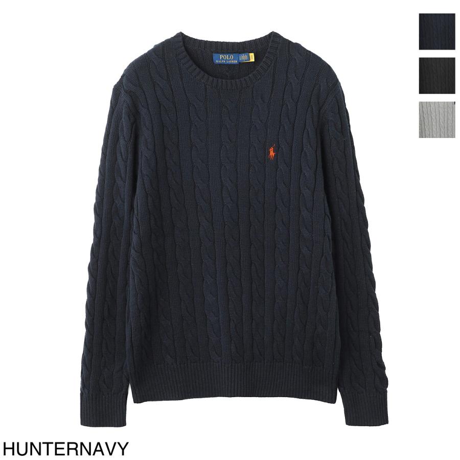 RALPH LAUREN ラルフローレン カシミアケーブル編みクルーネックニット POLO RALPH LAUREN（ポロ・ラルフローレン） クルーネックニット