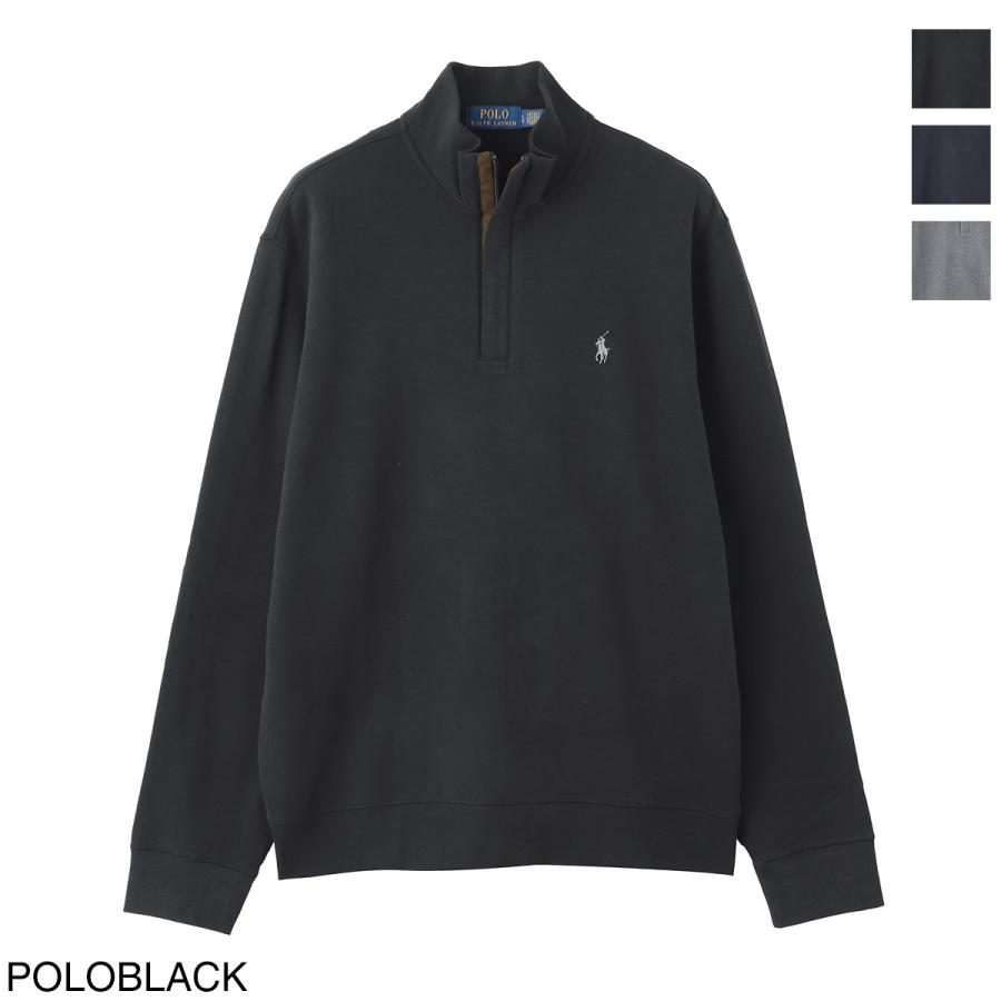 非売品　未使用　RALPH LAURENラルフローレンナッツボール　シルバー POLO RALPH LAUREN（ポロ・ラルフローレン） ハーフジップ スウェット