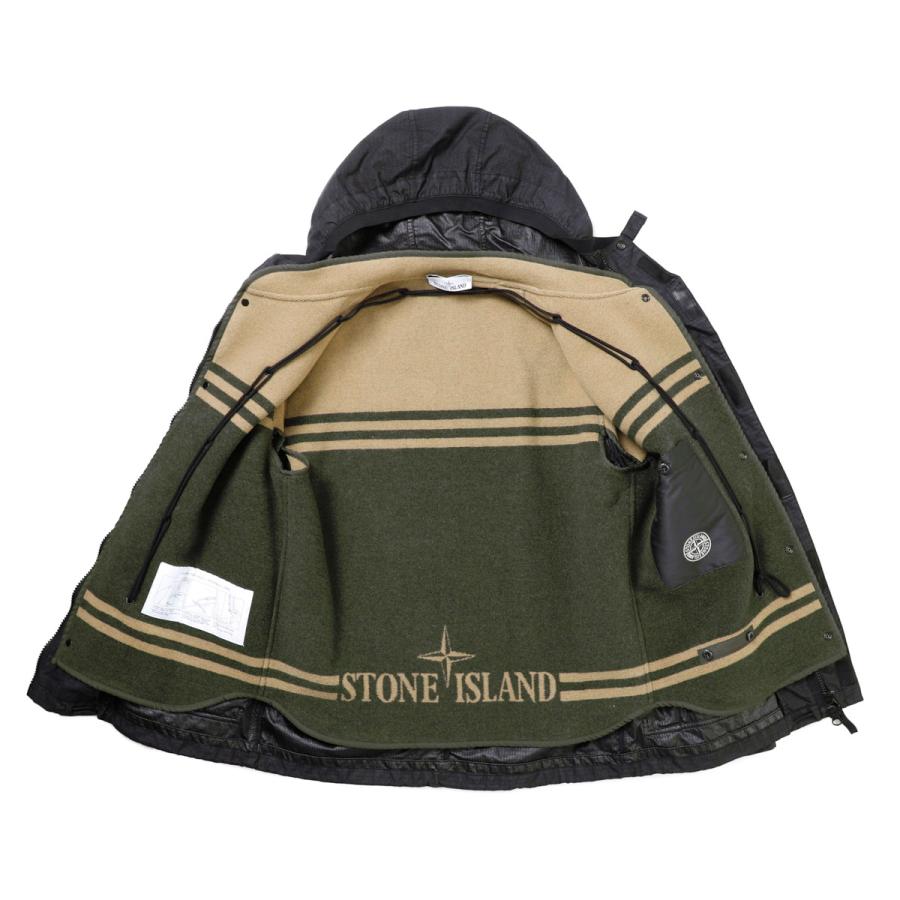 STONE ISLAND（ストーン アイランド） ブルゾン ブラック メンズ 43999
