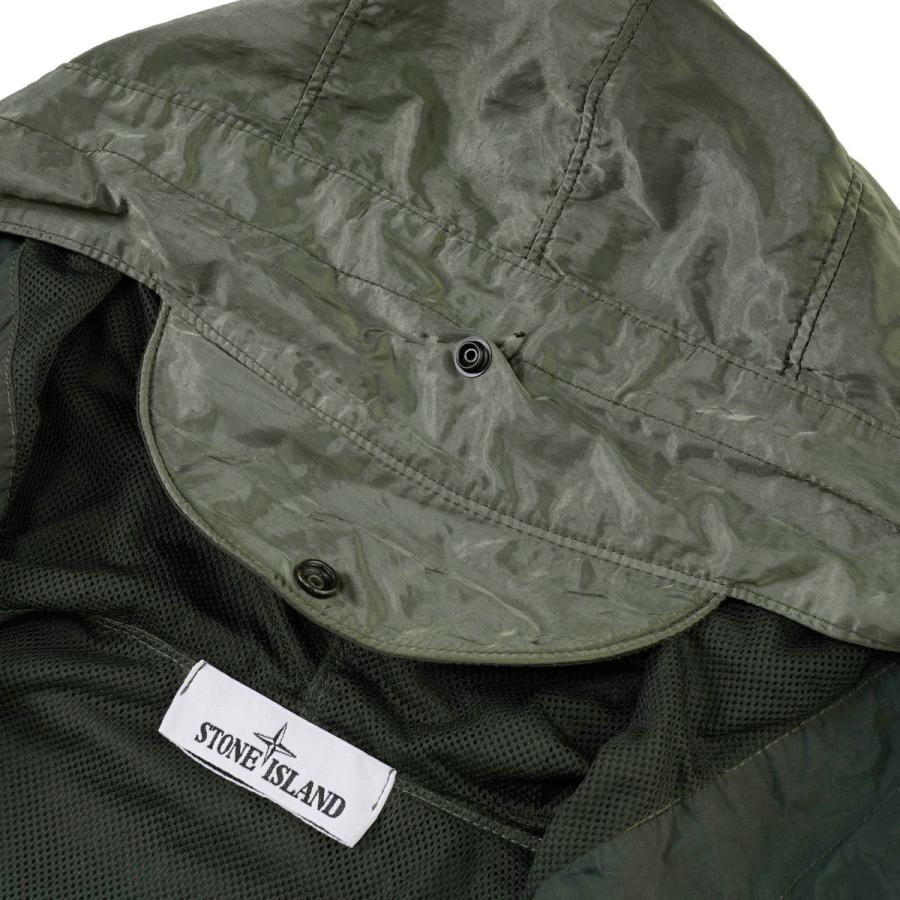 STONE ISLAND（ストーン アイランド） ジップアップパーカ ナイロン