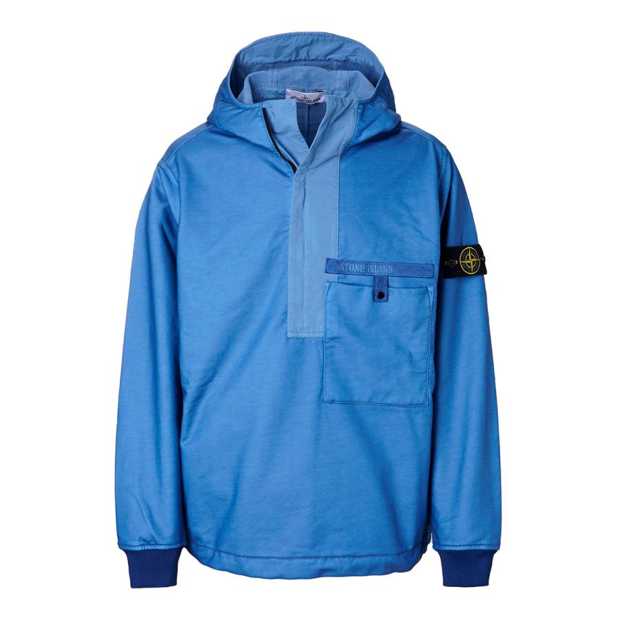 STONE ISLAND（ストーン アイランド） ハーフジップパーカ レイン