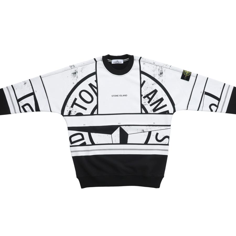 STONE ISLAND ストーンアイランド クルーネックスウェット STONE ISLAND ストーンアイランド クルーネックスウェット