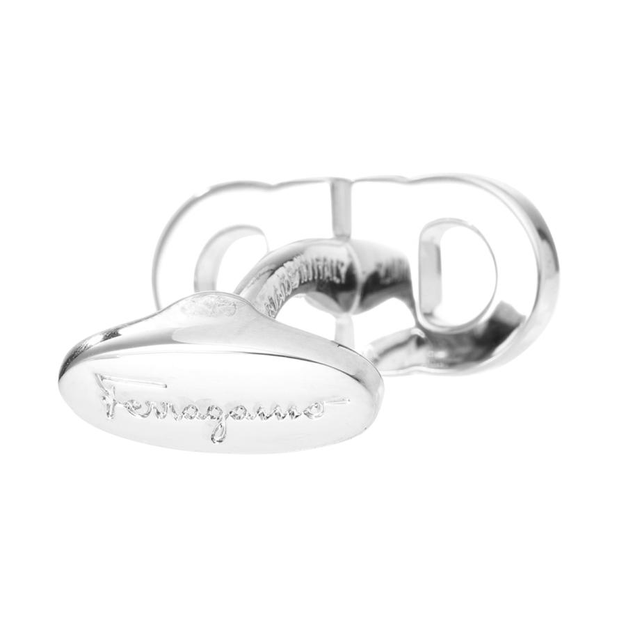 Salvatore Ferragamo カフリンクス シルバー FERRAGAMO（フェラガモ） (Salvatore Ferragamo) カフリンクス