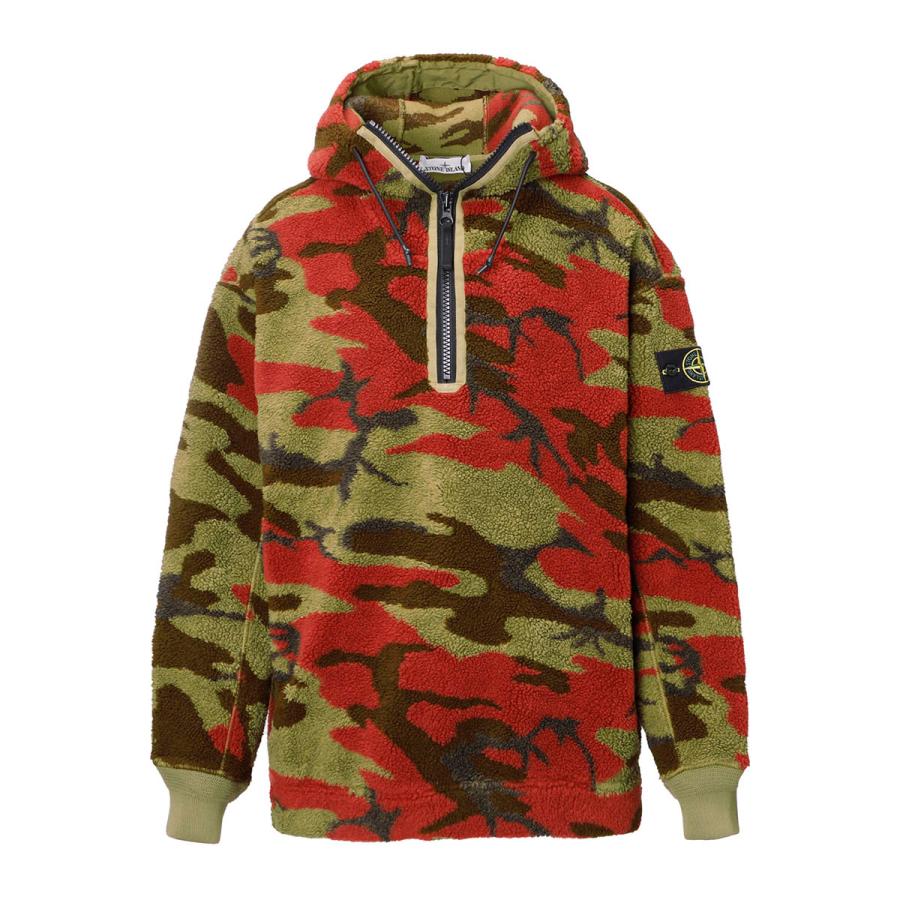 STONE ISLAND（ストーン アイランド） ボアパーカ ハーフジップパーカ