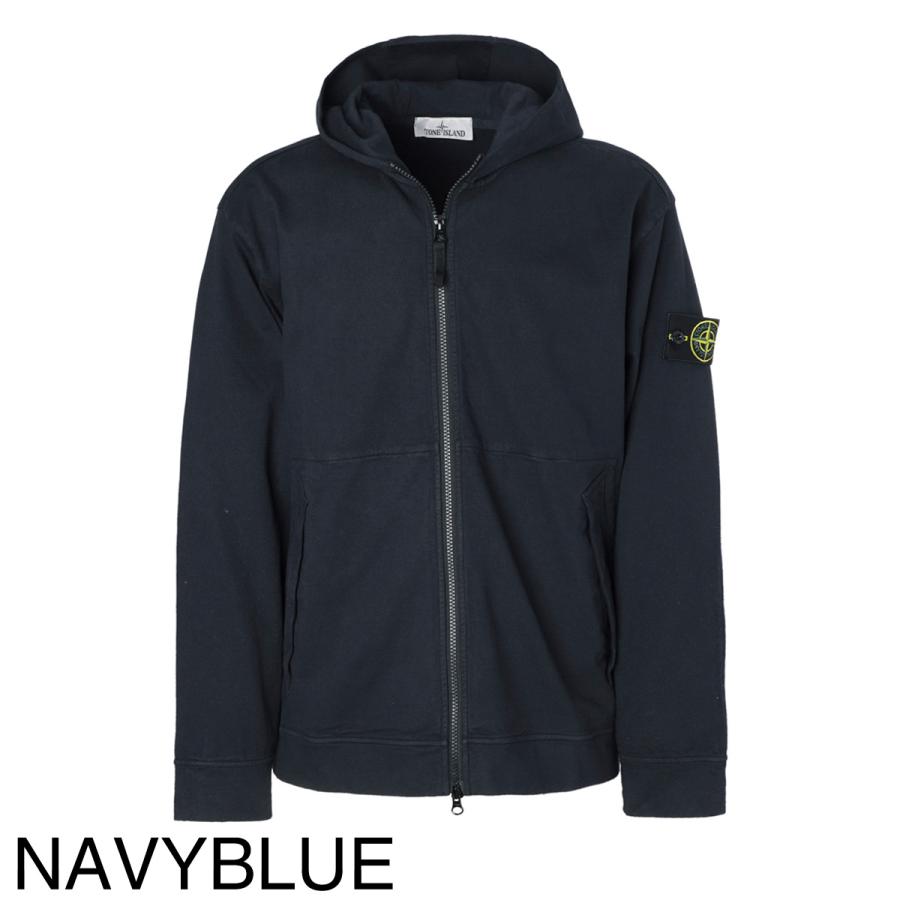 ストーンアイランド STONE  フルジップパーカー XL ネイビー STONE ISLAND（ストーン アイランド） ジップアップパーカ メンズ