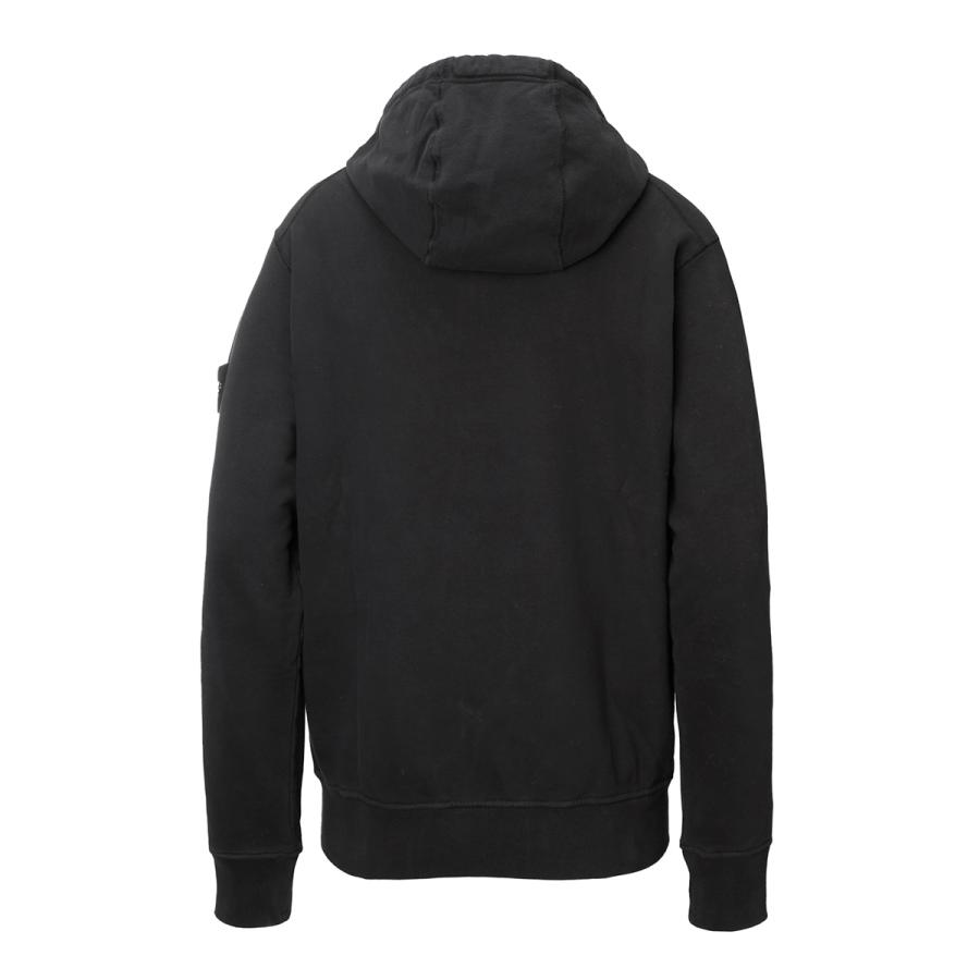STONE ISLAND（ストーン アイランド） ジップアップパーカ ブラック