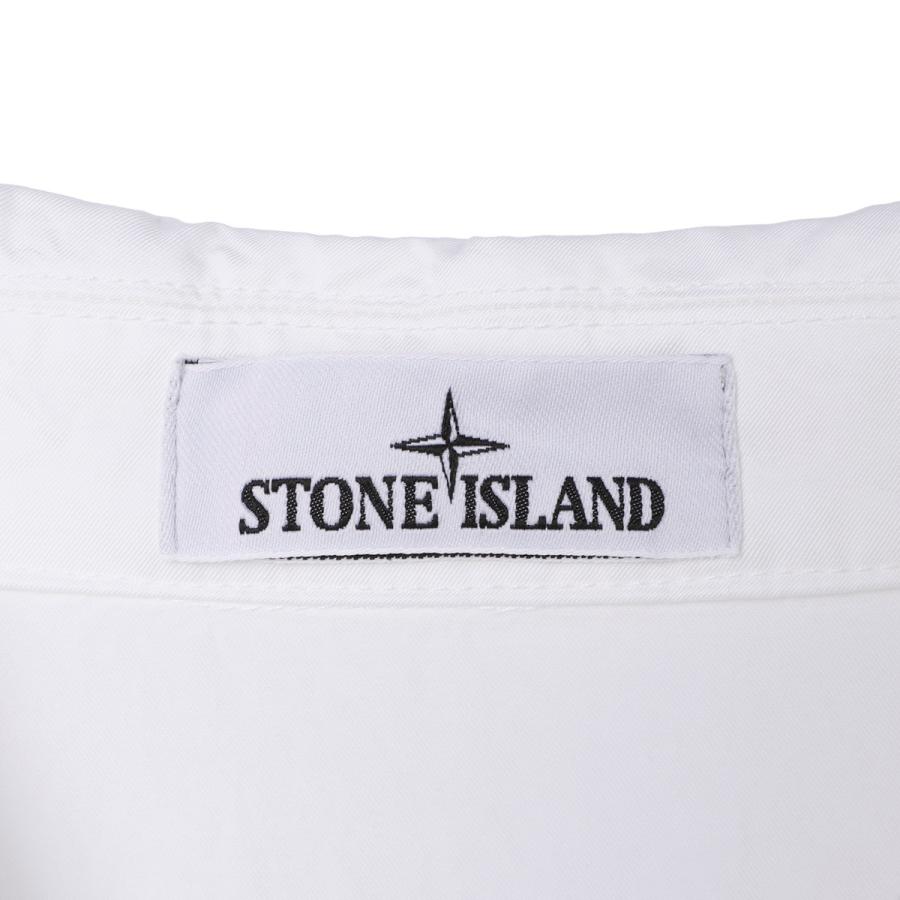 ストーンアイランド STONE ISLAND 半袖シャツ 11429 ホワイト メンズ 781511429-v0001｜mb-y｜11