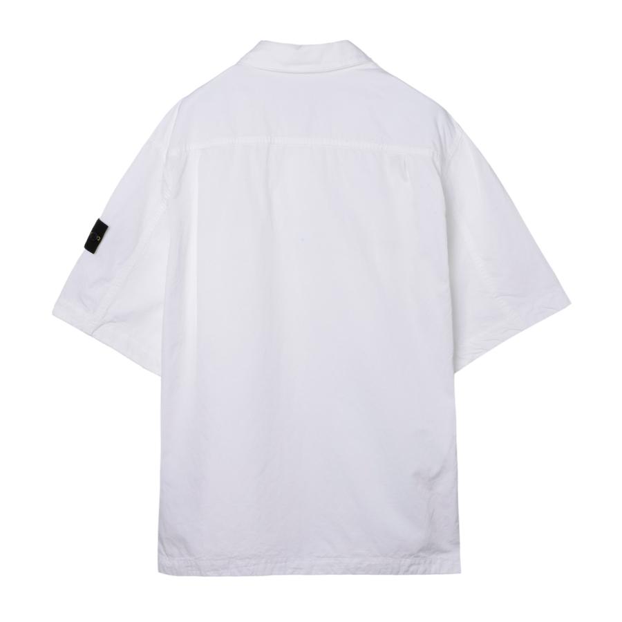 ストーンアイランド STONE ISLAND 半袖シャツ 11429 ホワイト メンズ 781511429-v0001｜mb-y｜02