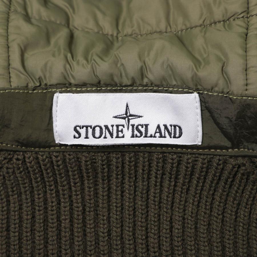 STONE ISLAND（ストーン アイランド） 中綿入りフーデッドブルゾン