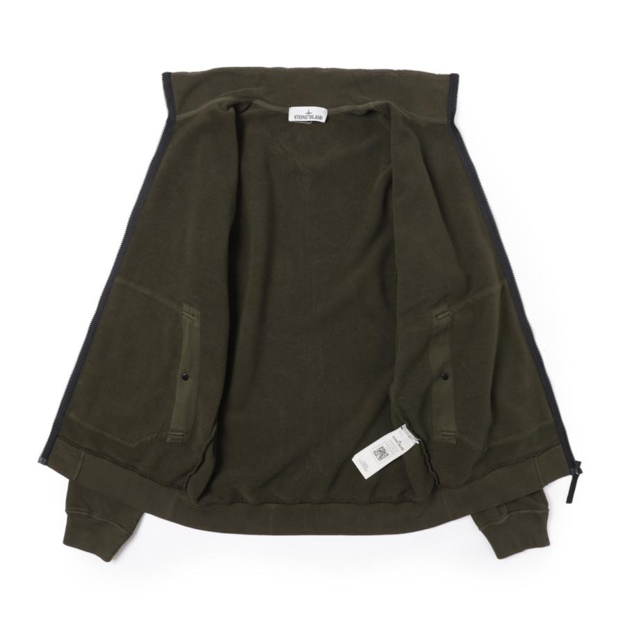 STONE ISLAND（ストーン アイランド） ジップアップスウェット 62820
