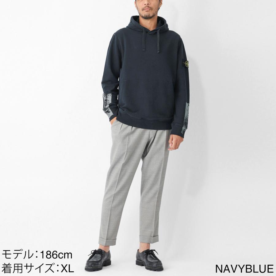 STONE ISLAND ストーンアイランド パーカ 67461 TAPE FOUR PRINT