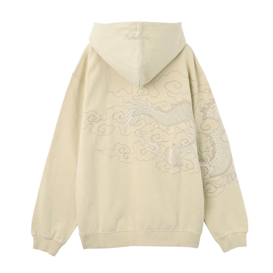 マハリシ Maharishi スウェットパーカ ベージュ メンズ 8132-ecru  