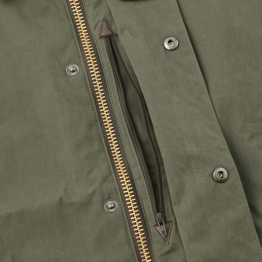 バブアー Barbour ブルゾン TRANSPORTER OVERSIZED CASUAL JACKET トランスポート ピーチスキン コットン ショートレングスブルゾン コーチジャケット メンズの画像
