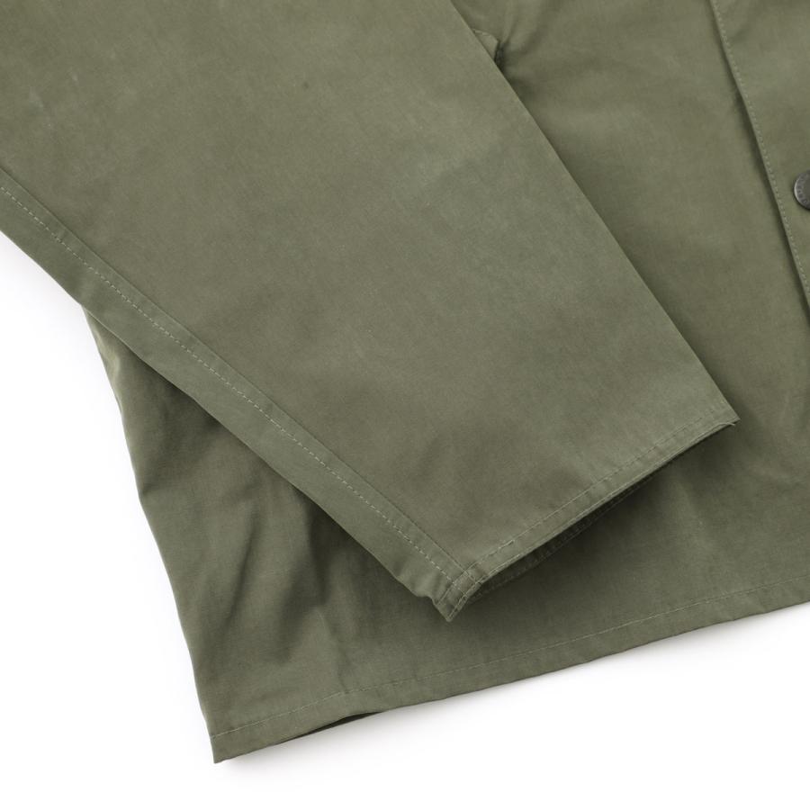 バブアー Barbour ブルゾン TRANSPORTER OVERSIZED CASUAL JACKET トランスポート ピーチスキン コットン ショートレングスブルゾン コーチジャケット メンズの画像