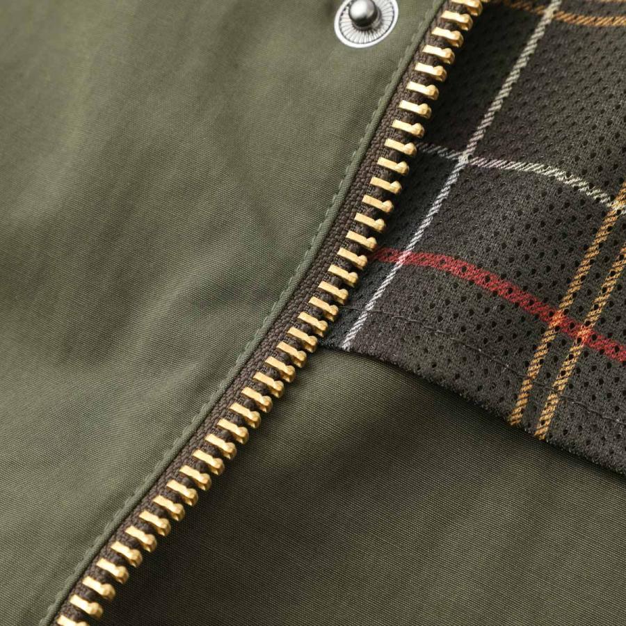 バブアー Barbour ブルゾン TRANSPORTER OVERSIZED CASUAL JACKET トランスポート ピーチスキン コットン ショートレングスブルゾン コーチジャケット メンズの画像