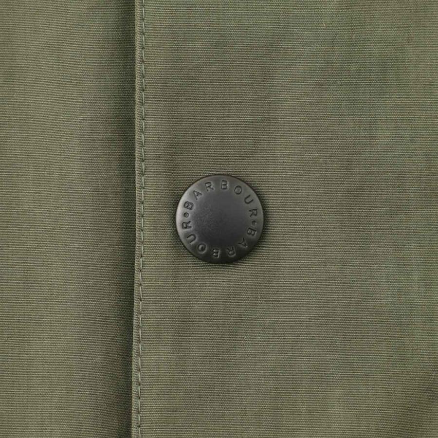 バブアー Barbour ブルゾン TRANSPORTER OVERSIZED CASUAL JACKET トランスポート ピーチスキン コットン ショートレングスブルゾン コーチジャケット メンズの画像