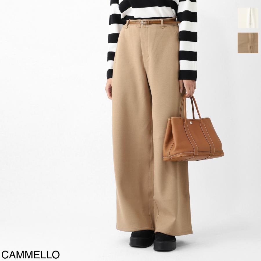 エスマックスマーラ S Max Mara コットンパンツ MERLOT ワイドパンツ