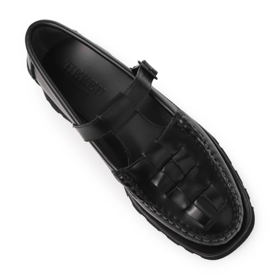 ヘリュー HEREU ローファー SOLLER SPORT Tバーローファー