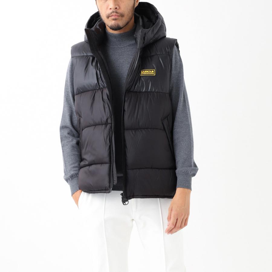 Barbour バブアー 中綿入りベスト BARBOUR INTERNATIONAL ブラック 