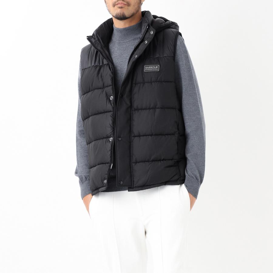Barbour WAX GILET中綿入りベストオーバーサイズ