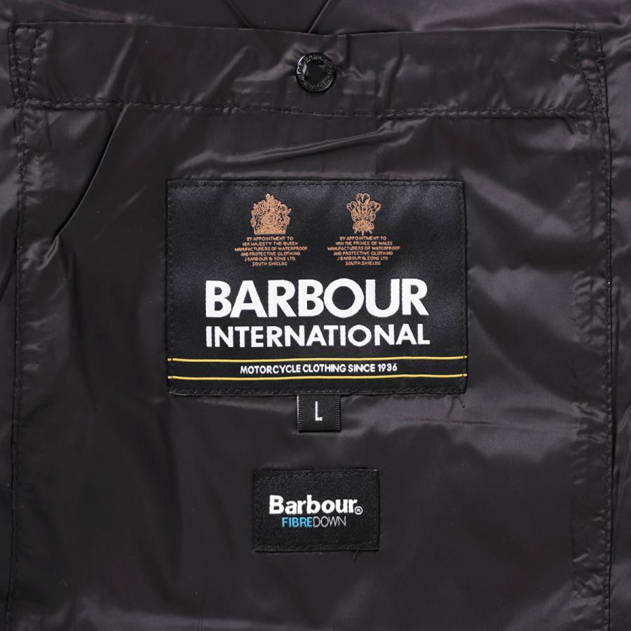 Barbour（バブアー） 中綿入りベスト BARBOUR INTERNATIONAL ブラック