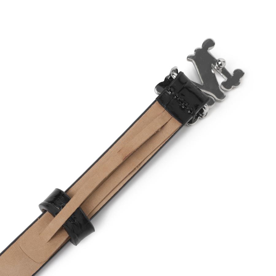 Max Mara（マックスマーラ） ベルト MGRAZIATA15 CROC ブラック