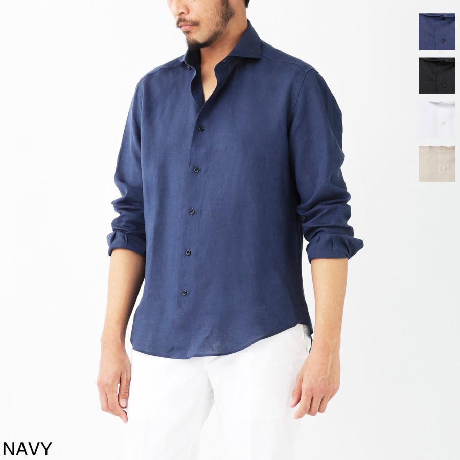 GALLIA ガッリア ホリゾンタルカラー シャツ