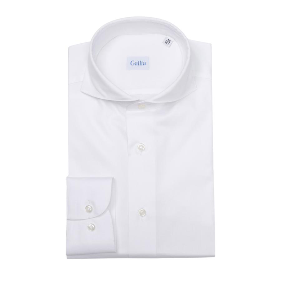 ガッリア GALLIA ホリゾンタルカラー シャツ 大きいサイズあり