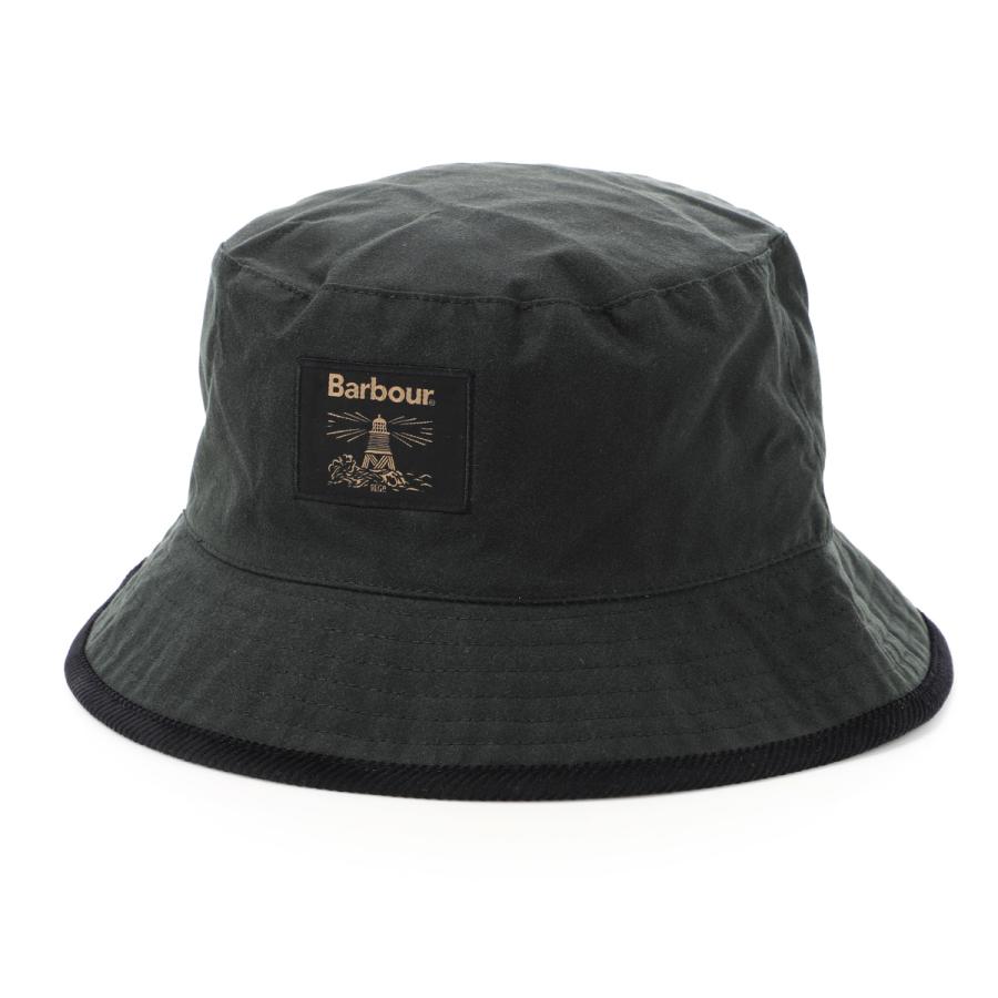 Barbour（バブアー） バケットハット FIELD WAX BUCKET HAT グリーン