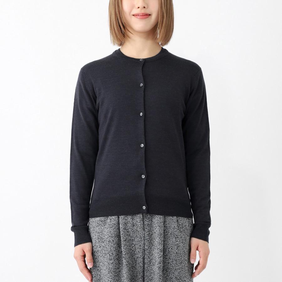 JOHN SMEDLEY ジョンスメドレー クルーネック カーディガン