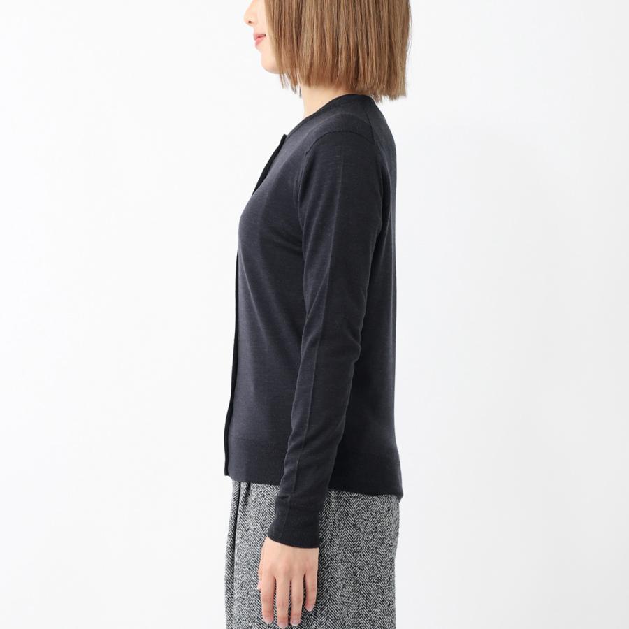 JOHN SMEDLEY ジョンスメドレー クルーネック カーディガン