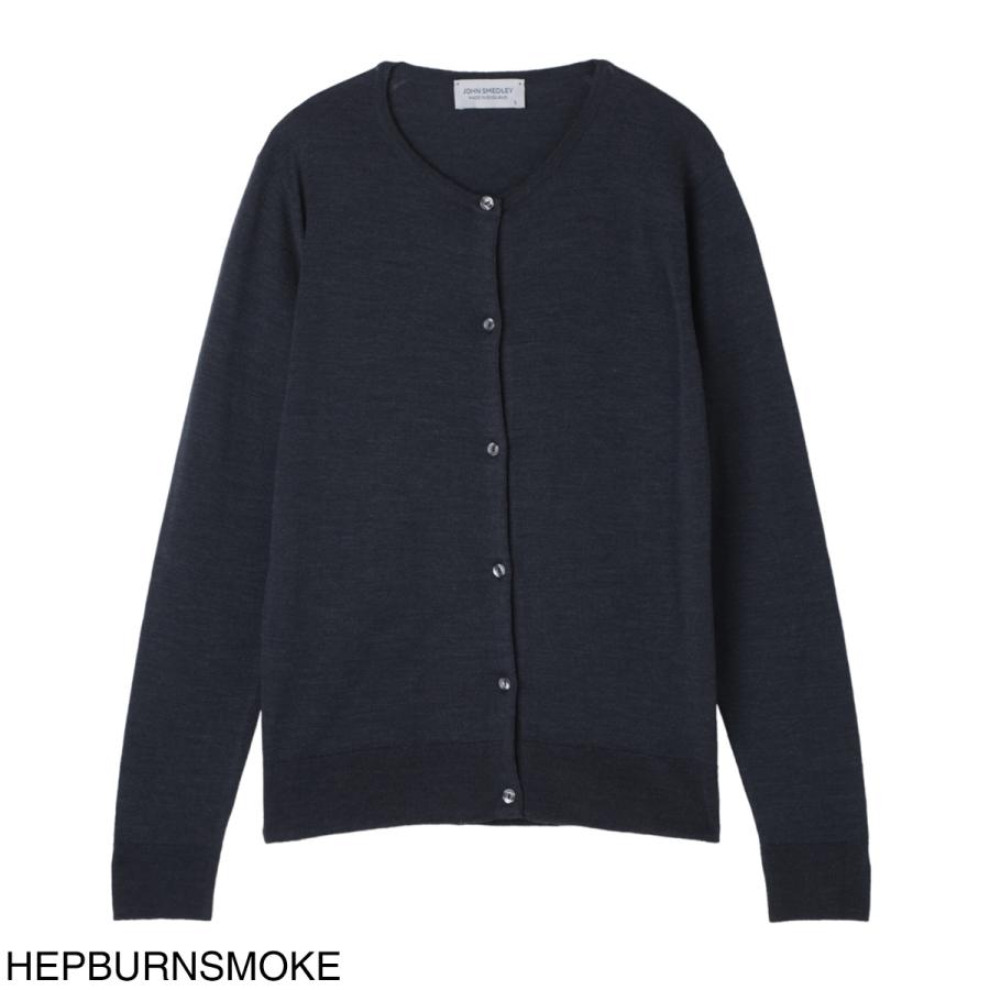 サエラジョンスメドレーJOHNSMEDLEY MILLY カーディガン JOHN SMEDLEY ジョンスメドレー クルーネック カーディガン