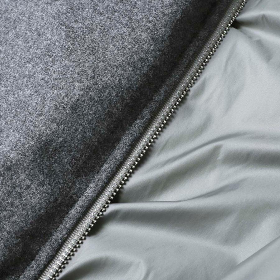 THOM BROWNE トムブラウン BROWNE. ダウンジャケット MEDIUM GRAY TECH