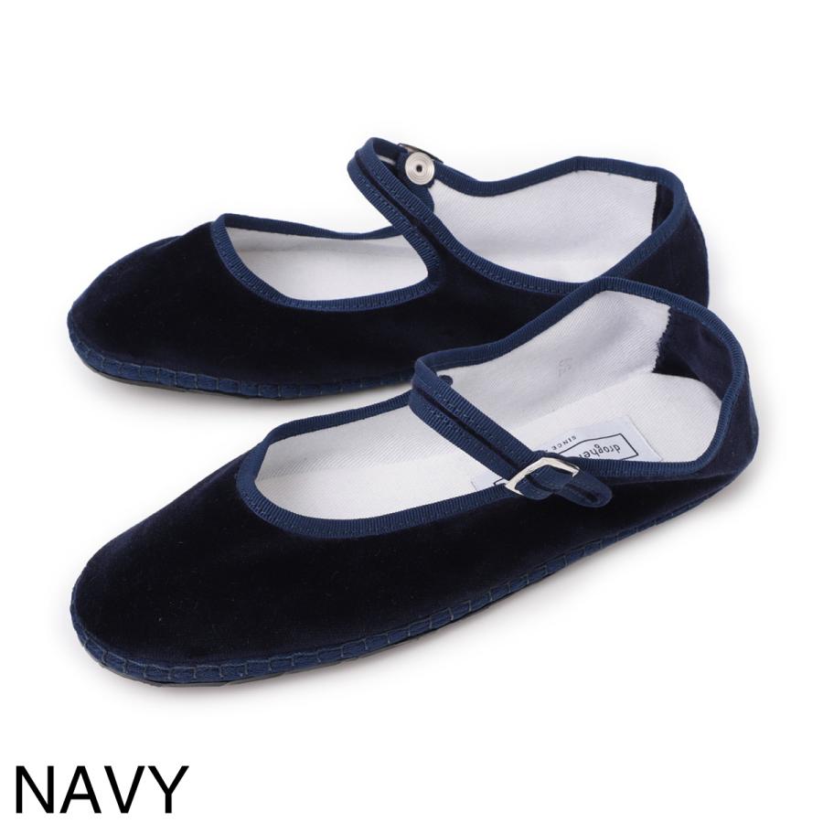 drogheria crivellini ベルベットメリージェーン Bshop｜drogheria Crivellini | ベルベット ストラップシューズ WOMEN