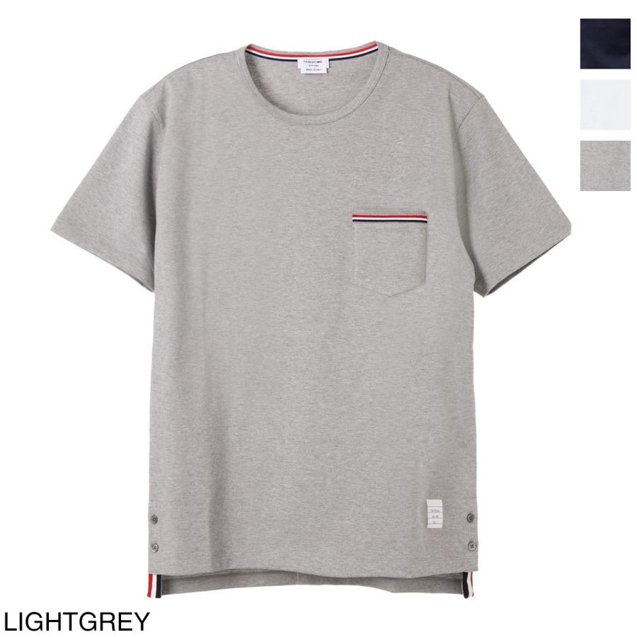 ◆THOM BROWNE◆ メンズ 半袖Tシャツ MJS010A 01454 415 THOM BROWNE トムブラウン BROWNE. クルーネックTシャツ SS
