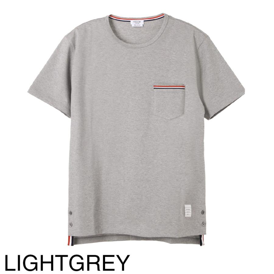 トムブラウン THOM BROWNE. クルーネックＴシャツ SS POCKET TEE IN MEDIUM WEIGHT JERSEY COTTON 大きいサイズあり メンズ mjs010a-01454-415｜mb-y｜11