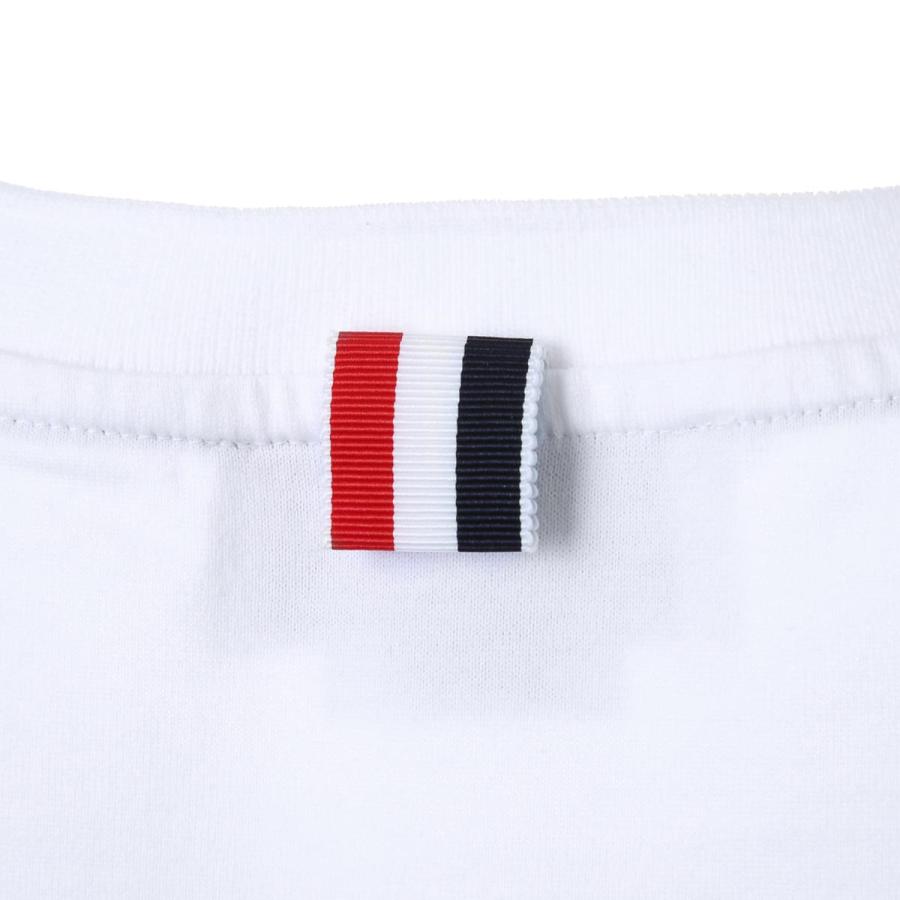 THOM BROWNE トムブラウン BROWNE. クルーネック Tシャツ