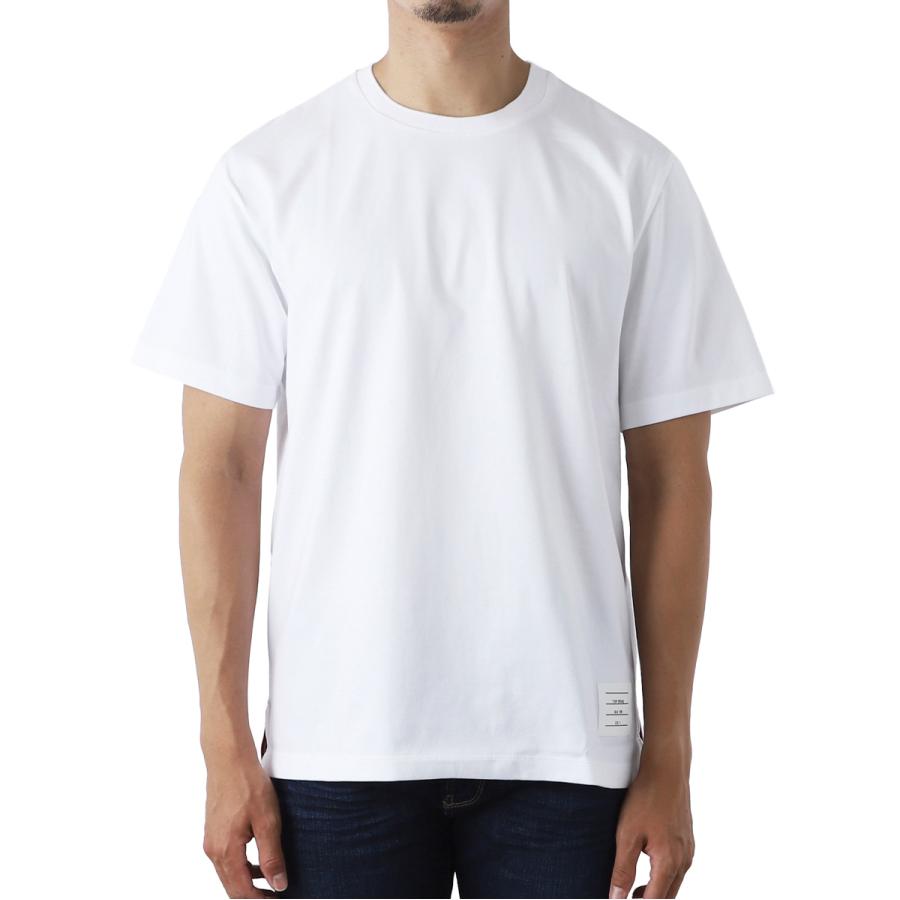 THOM BROWNE トムブラウン BROWNE. クルーネック Tシャツ THOM BROWNE トムブラウン BROWNE. クルーネック Tシャツ