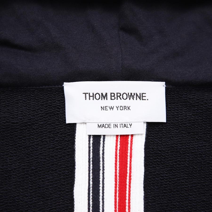 THOM BROWNE トムブラウン BROWNE. ジップアップ パーカ HOODIE