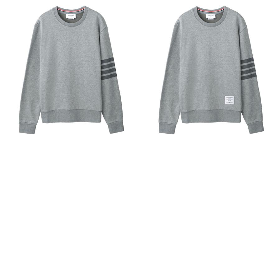 正規品トムブラウン スウェット グレー THOM BROWNE（トム ブラウン） THOM BROWNE. スウェット MEDIUM GRAY
