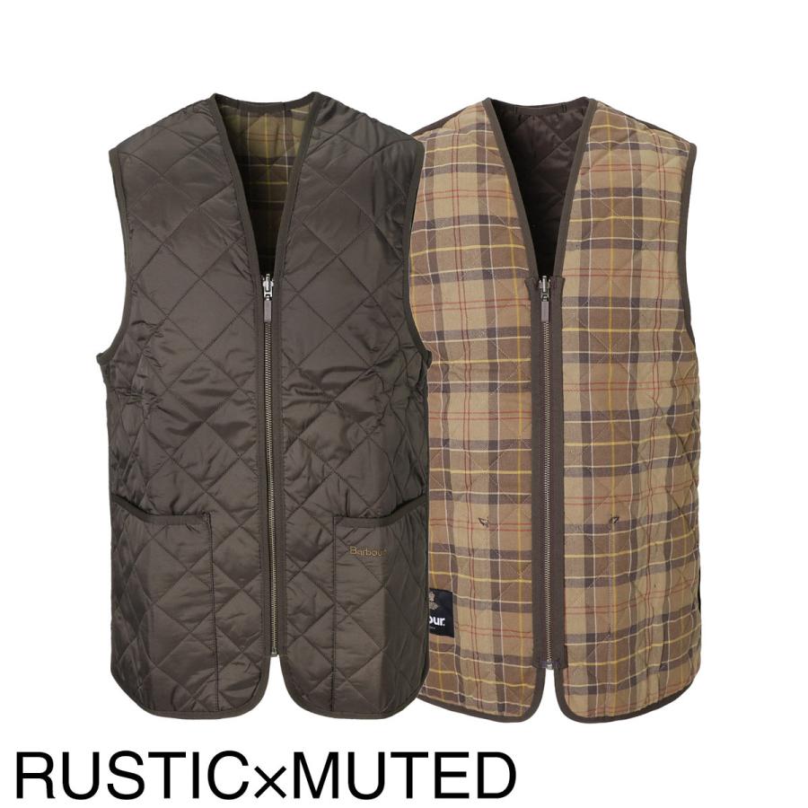 Barbour（バブアー） 中綿入りベスト QUILTED WAISTCOAT/ZIP-IN LINER