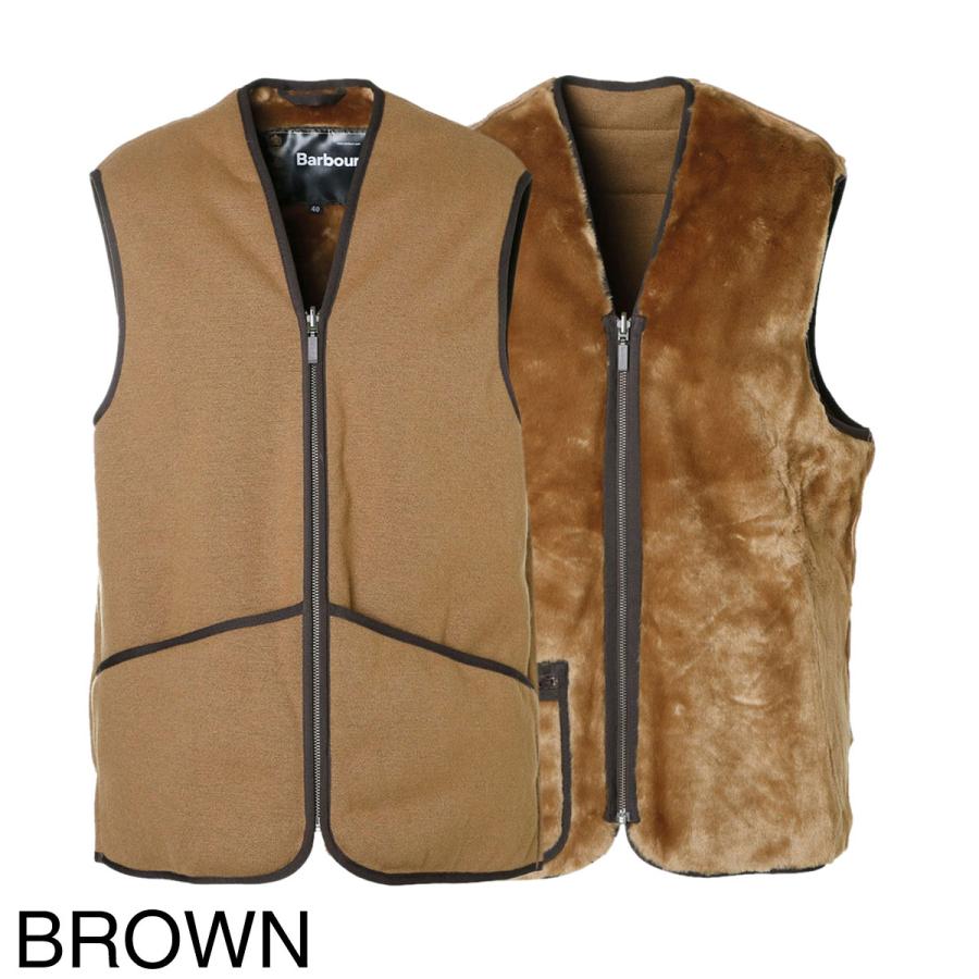 Barbour バブアー ベスト WARM PILE WAISTCOAT ZIP-IN LINER