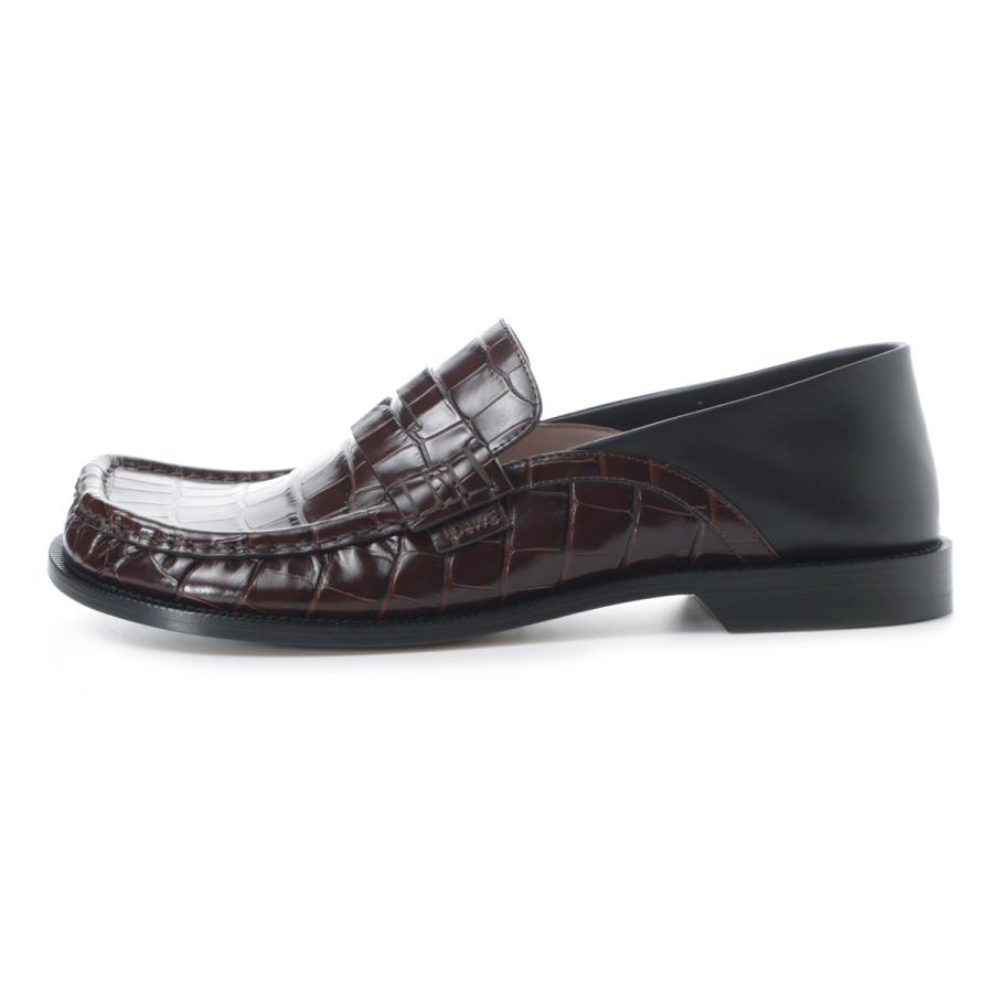 ロエベ LOEWE ローファー CAMPO FLAP BACK LOAFER カンポ フラップバック 大きいサイズあり ブラウン メンズ mlsc290x01-2999の画像