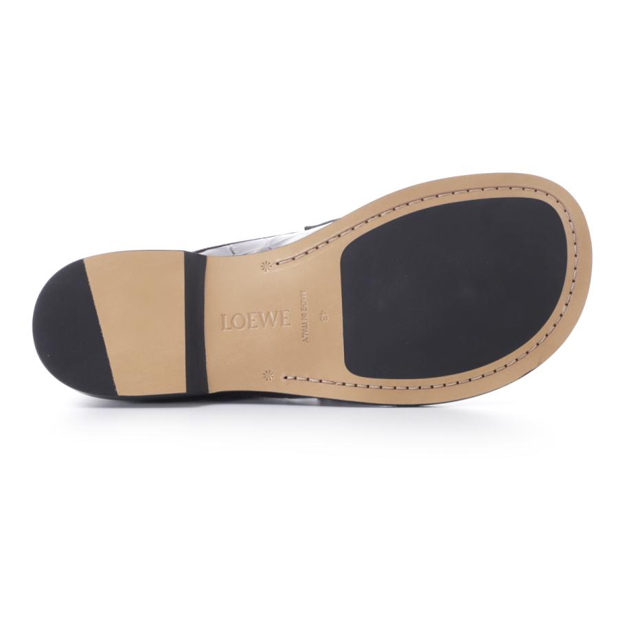 ロエベ LOEWE ローファー CAMPO FLAP BACK LOAFER カンポ フラップバック 大きいサイズあり ブラウン メンズ mlsc290x01-2999の画像
