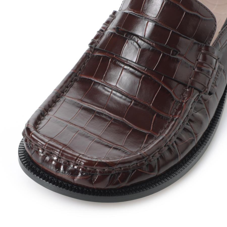 ロエベ LOEWE ローファー CAMPO FLAP BACK LOAFER カンポ フラップバック 大きいサイズあり ブラウン メンズ mlsc290x01-2999の画像