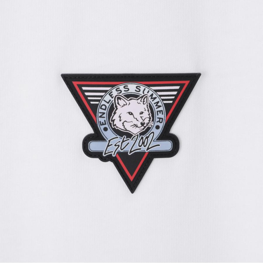 MAISON KITSUNE メゾンキツネ クルーネックTシャツ SURF COLLAGE