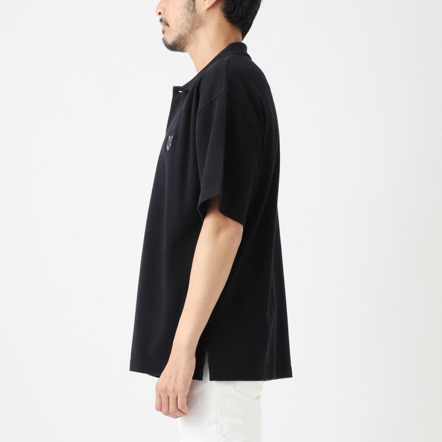 MAISON KITSUNE メゾンキツネ ポロシャツ BOLD FOX HEAD PATCH MAISON KITSUNE メゾンキツネ ポロシャツ BOLD FOX HEAD PATCH