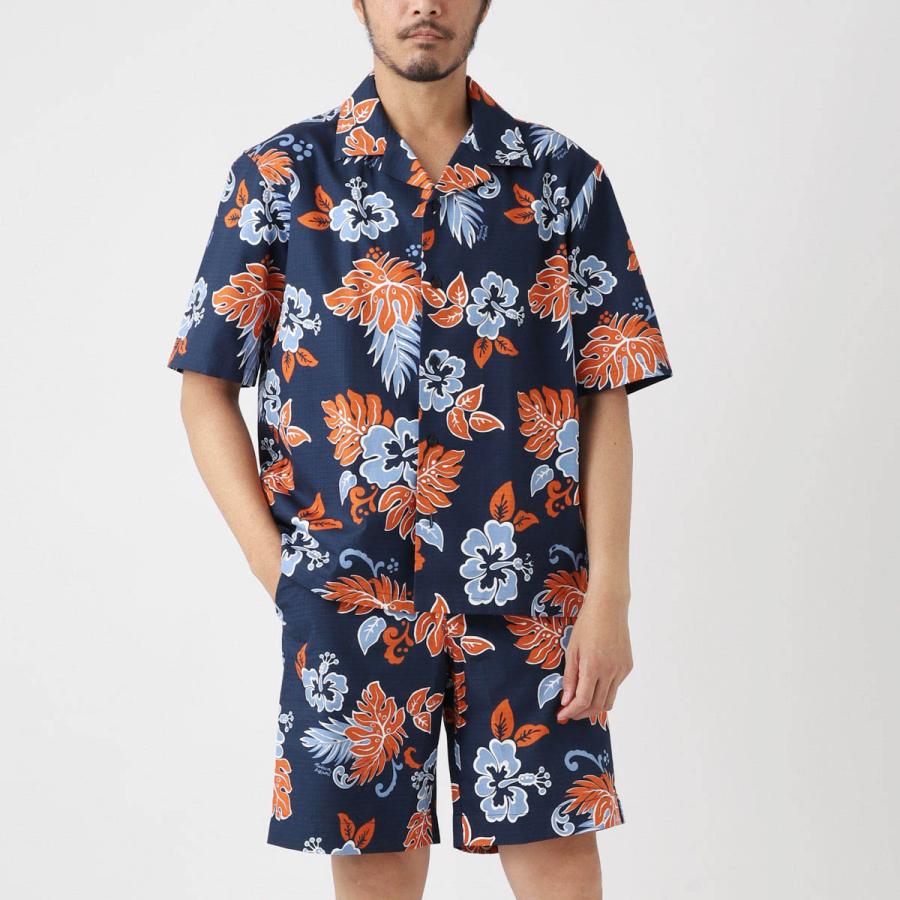 maison de R メゾンドアール　コンパクト半袖シャツ MAISON KITSUNE（メゾン キツネ） 半袖シャツ RESORT SHIRT 半袖