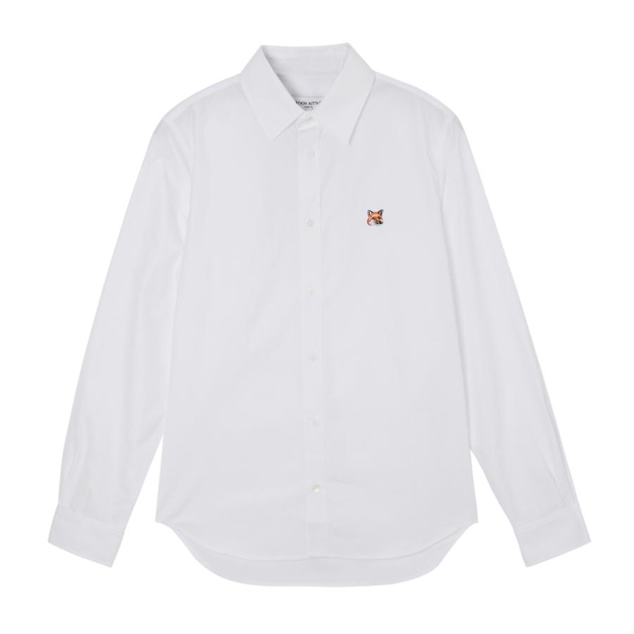 MAISON KITSUNE（メゾン キツネ） 長袖レギュラーカラーシャツ FOX