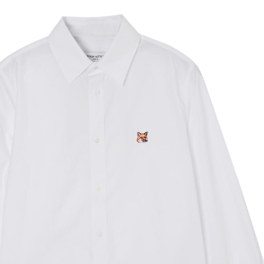 MAISON KITSUNE（メゾン キツネ） 長袖レギュラーカラーシャツ FOX